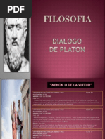 Dialogo de Platon-Menon o de La Virtud