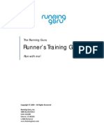 Runner's Training Guide