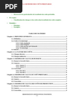 La Methode Des Coûts Preetablis