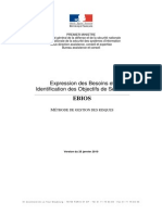 EBIOS 1 GuideMethodologique 2010 01 25