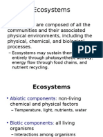 Ecosystems and Energy Flow