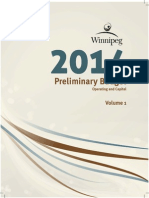 2014 Preliminary Budget Volume 1