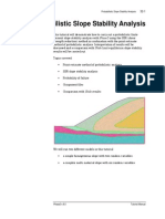 Tutorial 32 Probabilistic Slope Stability Analysis