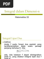 Integral Dalam Dimensi-N