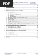SMS-06-En-0563 Earthing High Voltage Equipment Using Portable Earthing Equipment v1pt1