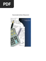 Recommended Methods of Measurement