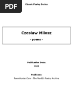 Czeslaw Milosz 