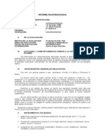 Informe Psicopedagogico Modelo