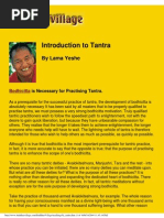 Introduction To Tantra Lama Yeshe