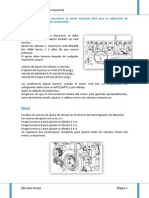 Explique La Forma de Sincronizar El Motor Cummins N14 para La Calibración de Válvulas y Del Inyector de Combustible