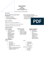 DHN 301 Resume