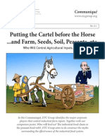 2013 - Communiqué 111 4 Sep 3 PM - Putting The Cartel Before The Horse