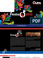 Agenda Fiestas Quito