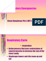 Respiratory Emergencies: Eileen Humphreys PA-C, EMT-I