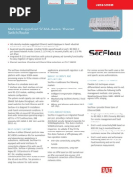 Secflow-4: Modular Ruggedized Scada-Aware Ethernet Switch/Router