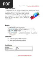 Single Relay Board