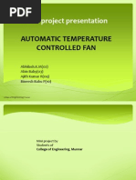 Automatic Tempearture Controlled Fan