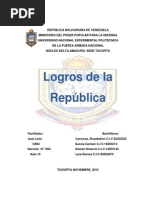 Logros de La Republica