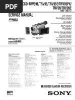 Sony CCD TRV Service Manual