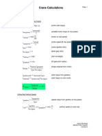 Mathcad - Crane Calculations