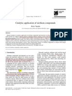 Catalytic Application of Niobium Compounds