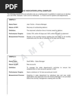 Key Performance Indicators (KPIs)