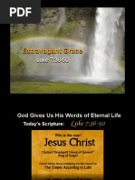 Sermon Slides - Extravagant Grace (Luke 7.36-50)