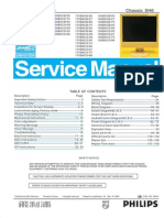 Philips 170b6-150b6-190b6 Service Manual