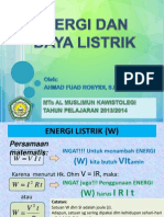 Energi Dan Daya Listrik