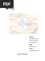 Modelo de Intervención (Domino's Pizza)