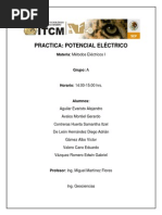 Practica Potencial Electrico