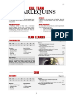 Kill Team List - Harlequins v2.0