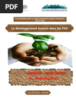 Le Developpement Humian Dans Les PVD