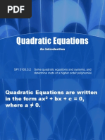 QuadEquations PPT Alg2