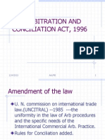 The Arbitration and Conciliation Act, 1996: 12/4/2013 Arb/MS 1