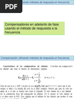 Compensadores de Adelanto