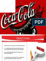 Coca Cola Strategy Formulation