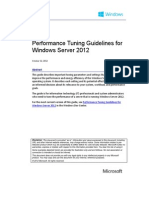 Performance Tuning Guidelines Windows Server 2012