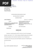 Jason Terhune - 4th Amended Complaint