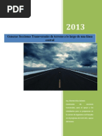 Generar Secciones Transversales de Terreno A Lo Larggenerar Secciones Transversales de Terreno A Lo Largo de Una Línea Centralo de Una Línea Central