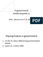 E-Government Modul Lanjutan A.