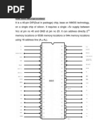 8085 Microprocessor Pin Configuration