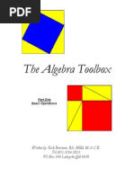 Algebra Toolbox Part 1