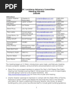 USGBC Louisiana Advocacy Committee Meeting Minutes 3/06/08: Attendees