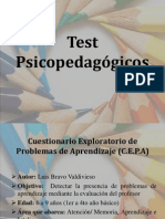 Test Psicopedagogicos