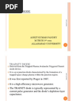 Trapatt Diode PDF