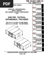 TM 10-5411-200-14 Shelter Expandable Two-Sided