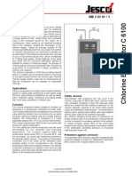 Catalog C6100 Chlorine Evaporator