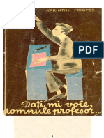 Karinthy Frigyes - Dati-Mi Voie Domnule Profesor (v1.0)