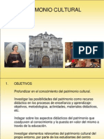 Clase de Patrimonio Cultural Del Ecuador Nro 1